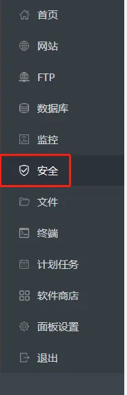 进入安全设置